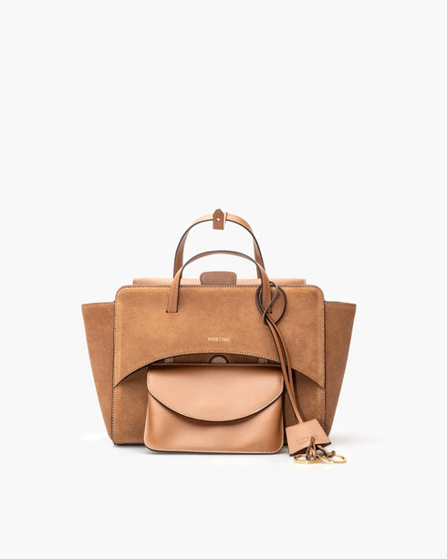HIDESINS FLAP MEDIUM SUEDE